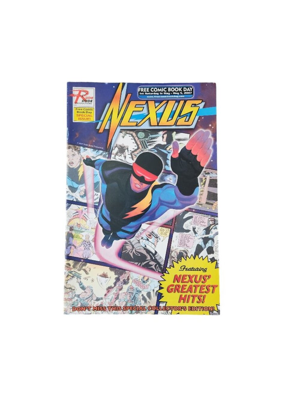 Rude Dude Nexus 2007 Free Comic Book Day Collector Bagged Boarded